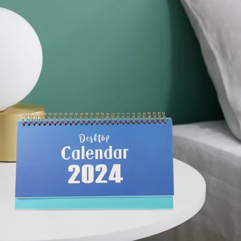 Настольный календарь на 2024 год, Стоячий Флип, Январь 2025 Июнь, Ежемесячный Автономный Распорядок дня, Ежегодная повестка дня, Органайзер для домашнего офиса