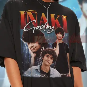 Винтажная рубашка INAKI GODOY, Футболка Inaki Godoy Homage, Футболки для фанатов Inaki Godoy, Свитер Inaki Godoy в стиле ретро 90-х, Товарный подарок Inaki Godoy (3)