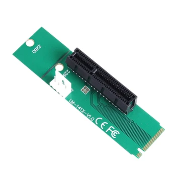 Адаптер NGFF M2 M.2 для PCI-E с 4X 1X слотной картой Riser Card от мужчины к женщине PCIE Multiplier для BTC биткойн-майнера Antminer Mining