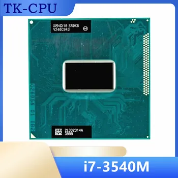 Core i7-3540M i7 3540M SR0X6 3,0 ГГц Используется Двухъядерный Четырехпоточный процессор для ноутбука с процессором 4M 35W Socket G2 / rPGA988B