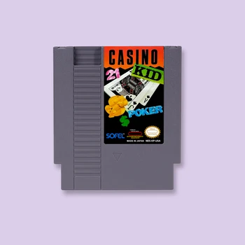 Игровая карта Casino Kid 1 2 для NES с 72 контактами, 8-битный картридж для консольных видеоигр