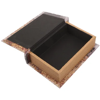 Винтажная коробка для хранения Офисный Декор Украшения для дома Книжная модель Органайзер в форме
