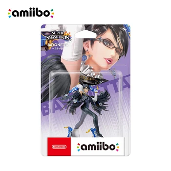 100% Оригинальная фигурка Nintendo Amiibo - BAYONETTA - для Игровой консоли Nintendo Switch Модель игрового взаимодействия